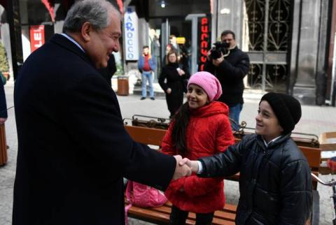President Sarkissian wants to put ‘extraordinary’ Gyumri city on world map as int’l cultural heritage