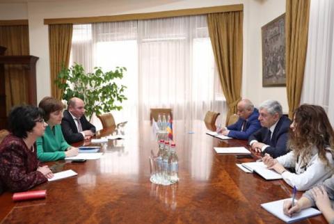 Աղետների կանխարգելումը՝ գերնպատակ. Ֆելիքս Ցոլակյանն ընդունել է Հայաստանում ՅՈԻՆԻՍԵՖ-ի ներկայացուցչին