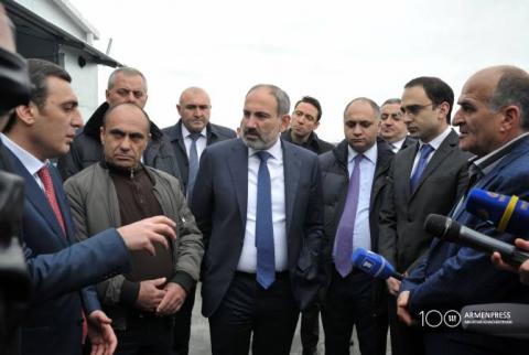 Inauguration de la fromagerie de la société Spayka en présence du Premier ministre