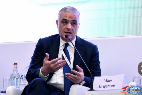 Mher Griguorian assistera à la session de la Commission eurasiatique