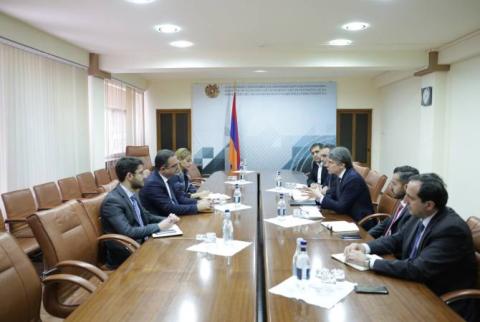 Armenian minister, UNDP Resident Representative discuss cooperation opportunities