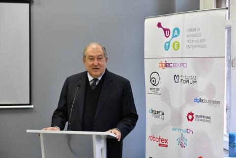 Making Armenia pioneer in science and technology development: President attends international conference in Yerevan