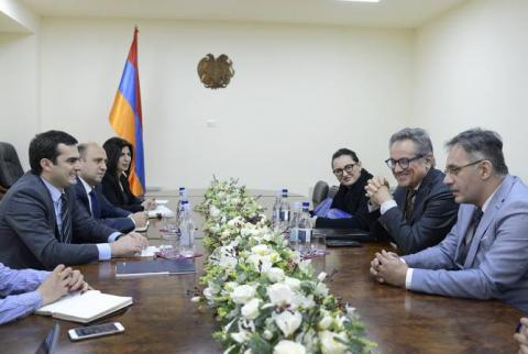 Italy’s B&P Merchant Bank Per le Imprese interested in Armenia road construction projects 