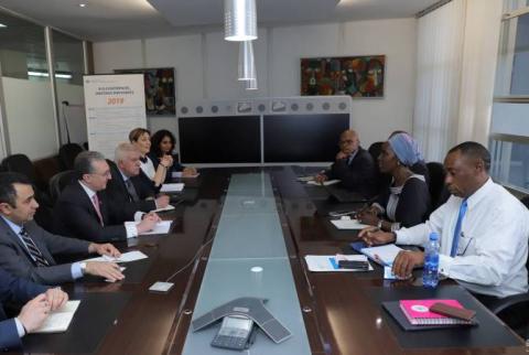 Armenian FM meets with UN Deputy Executive Secretary of Economic Commission for Africa