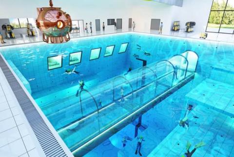 CNN: в Польше откроется самый глубокий в мире бассейн