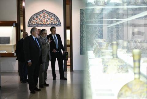 Armen Sarkissian a proposé à la direction de la Fondation Calouste-Gulbenkian d'élargir les programmes mis en œuvre en Arménie.