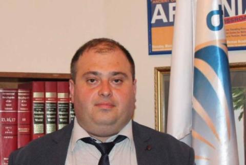 «Ժառանգությունը» ավելի լուրջ դերակատարում կունենա ներքաղաքական և  արտաքին քաղաքական դաշտում. կուսակցության փոխնախագահ
