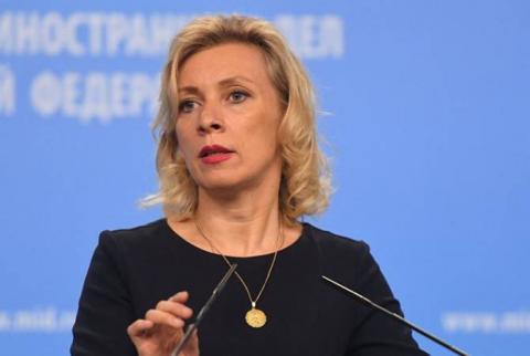 Maria Zakharova responds to proposals of President of “Free motherland” party of Artsakh