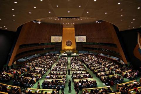 UN General Assembly adopts resolution on cooperation with OIF presented by Armenia’s coordination