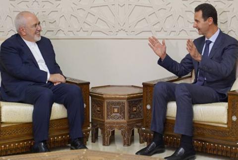 Le ministre des Affaires étrangères de la République islamique d’Iran a rencontré  Bachar al-Assad 