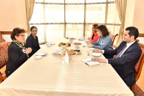 Աննա Հակոբյանն ու Էդիլ Հովնանյանը քննարկել են «Իմ քայլը» և «Հրայր և Աննա Հովնանյան» հիմնադրամների միջև համագործակցության հաստատումը