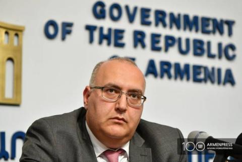 Гарегин Баграмян освобожден от должности первого заместителя министра энергетических инфраструктур и природных ресурсов