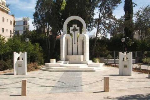 Youth rally to mark 104th anniversary of Armenian Genocide in Nicosia, Cyprus 