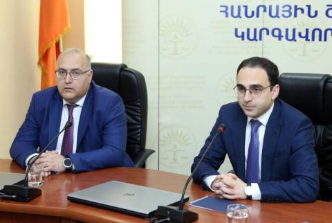 Տիգրան Ավինյանը ՀԾԿՀ աշխատակազմին ներկայացրել է հանձնաժողովի նորանշանակ նախագահին 