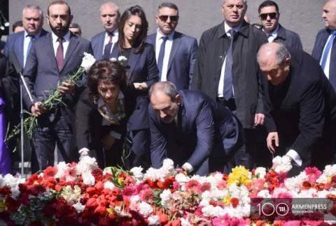 ‘We will be consistent in international recognition of Armenian Genocide’ – PM Pashinyan addresses message