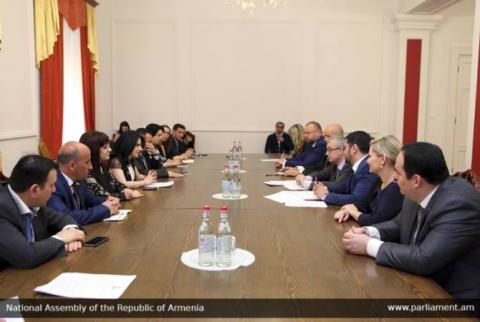 Development of Armenian-Czech inter-parliamentary ties highlighted at meeting in parliamentary committee