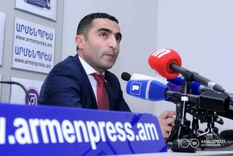 Governor of Kotayk Romanos Petrosyan's news conference