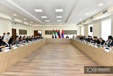 Երևանում գումարվել է հայ-էմիրաթական միջկառավարական համատեղ հանձնաժողովի անդրանիկ նիստը