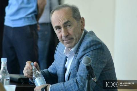 President of Artsakh offers personal guarantees to Armenia court for Kocharyan’s release from jail