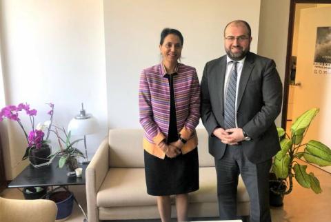 Le Ministre de la Protection de la nature de la République d'Arménie a participé à la Conférence de l'UNESCO sur l'Eau