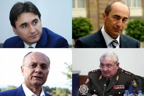 Prosecutor General's office appeals decision of suspending proceeding of Kocharyan's and others' case, and changing Kocharyan's preventive measure