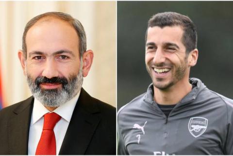 رئيس وزراء أرمينيا نيكول باشينيان يجري محادثة هاتفية مع مخيتاريان ويعرب دعمه له -الأخير سيغيب عن نهائي أرسنال-تشيلسي بسبب السياسة العنصرية لأذربيجان- 