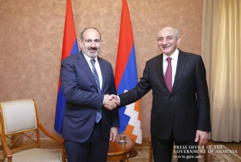 President of Artsakh congratulates Armenia’s PM on birthday