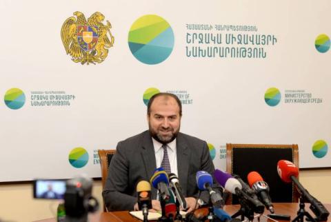 Շրջակա միջավայրի նախարարությունը նախատեսում է վերանայել խոշոր աղտոտողների և ապօրինի գործունեություն ծավալողների ողջ համակարգը