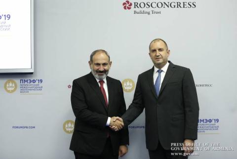 Bulgaria wants Armenian TUMO Center in Sofia, President Radev tells PM Pashinyan 