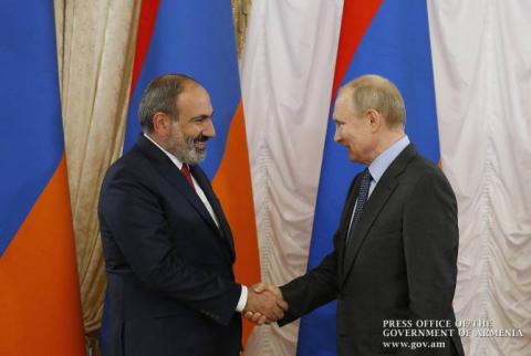 Pashinyan says Russian gas price was discussed with Putin 
