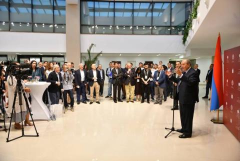 «Մտքերի հայկական գագաթնաժողով»-ը կնպաստի համագործակցության էվոլյուցիային. նախագահ Սարգսյանը՝ Դիլիջանում կազմակերպված ընդունելությանը