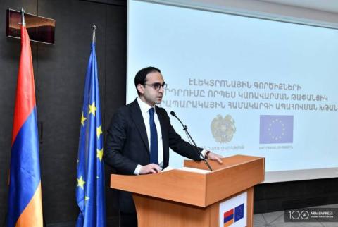  Անընդունելի է, որ Հայաստանում թվային ծառայություններից օգտվում է բնակչության 10 տոկոսից պակասը. Տիգրան Ավինյան
