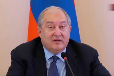 Le président Armen Sarkissian remercie la Fondation «Hayastan » pour le travail 