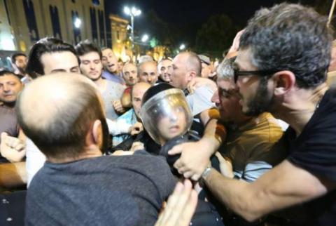 Georgian citizen of Armenian origin injured in Tbilisi clashes