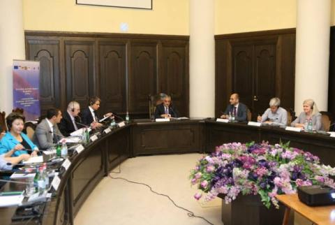 Состоялось заседание руководящей комиссии “Программы содействия избирательным процессам в Армении”