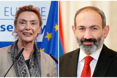 Nikol Pashinyan congratulates Marija Pejcinovic Buric on being elected CoE Secretary General