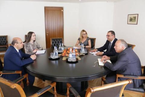 Տիգրան Խաչատրյանն ընդունել է ՀՀ-ում Եգիպտոսի դեսպանին  
