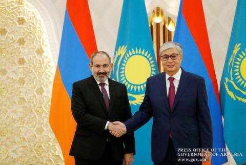 PM Pashinyan holds telephone conversation with President of Kazakhstan