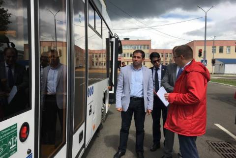 Սուրեն Պապիկյանը  ծանոթացել է «ՄԱԶ» գործարանի աշխատանքներին 