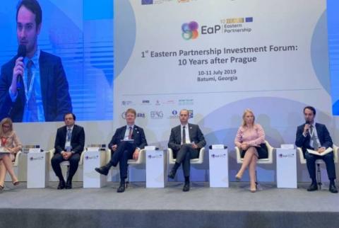 Հայաստանի պատվիրակությունը մասնակցում է Արևելյան գործընկերության 1-ին ներդրումային համաժողովին