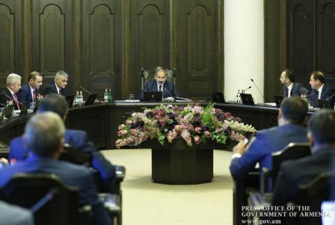 Clarifications sur la situation autour du lac Sevan à la séance du gouvernement