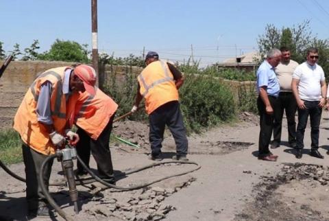 В общине Гандзак начинаются крупные строительные программы