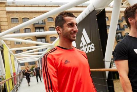 Mkhitaryan shares video advertising Adidas in Armenian