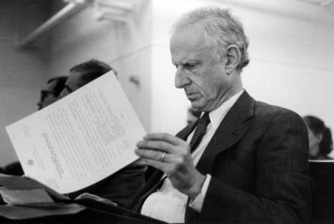Famous American lawyer, friend of Armenian people Robert Morgenthau dies aged 99