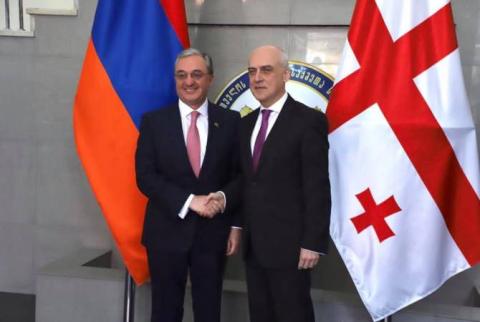 Զոհրաբ Մնացականյանը հանդիպել է Վրաստանի իր գործընկերոջ հետ