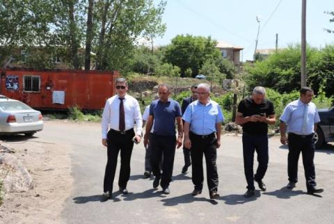 Ծովինարում սուբվենցիոն ծրագրով ասֆալտապատվել է երեք փողոց