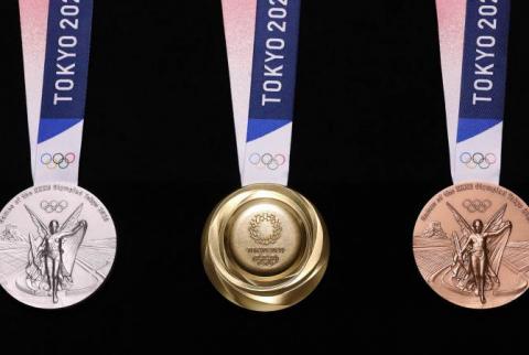 Ներկայացվել են Տոկիոյի Օլիմպիական խաղերի մեդալները