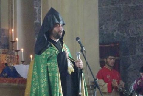 В Гегаркуникской епархии Армянской Апостольской церкви новый предстоятель