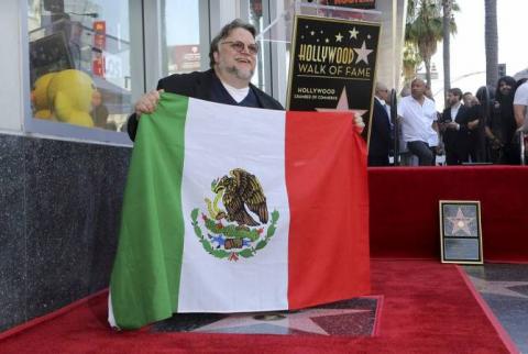 L’étoile de Guillermo del Toro  sur le Hollywood Boulevard