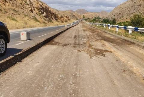 Armenia launches reconstruction at M2 highway 